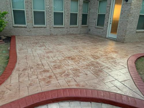 STAMPED CONCRETE DESIGN 1